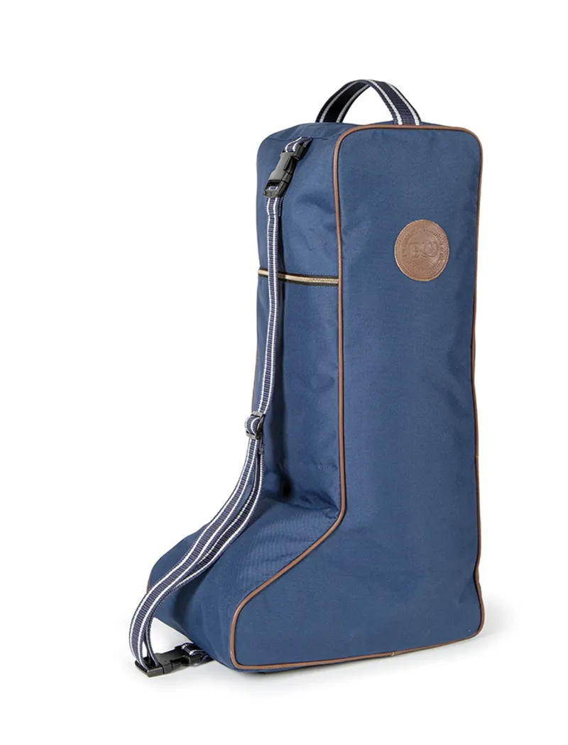 Bridleway Long Boot Bag in Navy