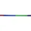 Hy Equestrian Rubber Covered Training Reins in Bright Multi Coloured