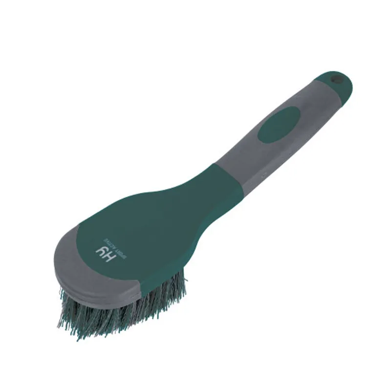 Hy Equestrian Sport Active Bucket Brush in Alpine Green - WEB EXCLUSIVE
