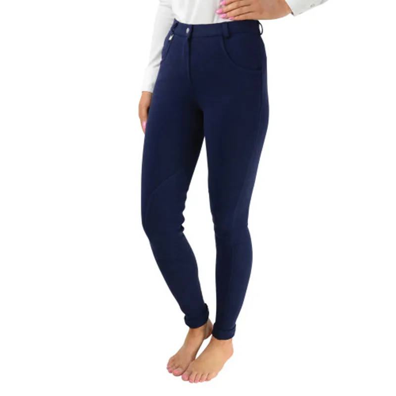 Hy Equestrian Burton Ladies Jodhpurs in Navy - WEB EXCLUSIVE