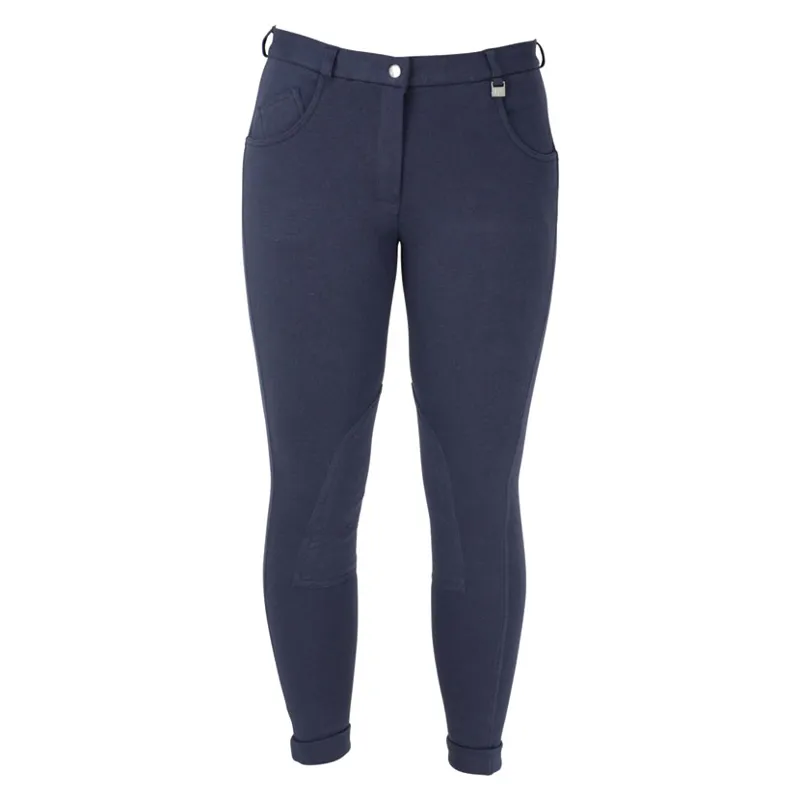 Hy Equestrian Burton Ladies Jodhpurs in Navy - WEB EXCLUSIVE-1