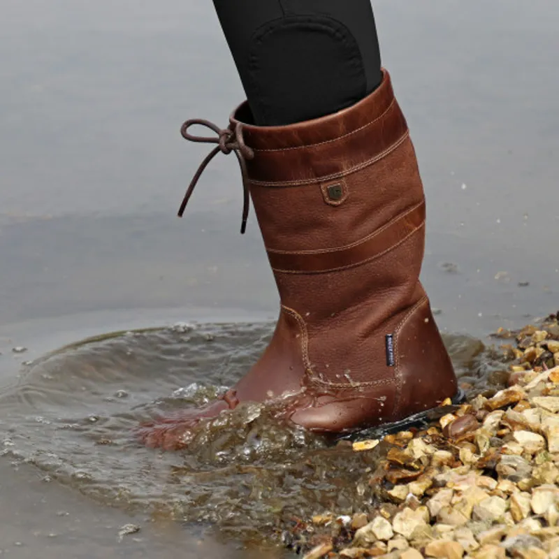 Hy Equestrian Buxton Short Country Boots in Dark Brown - WEB EXCLUSIVE-4