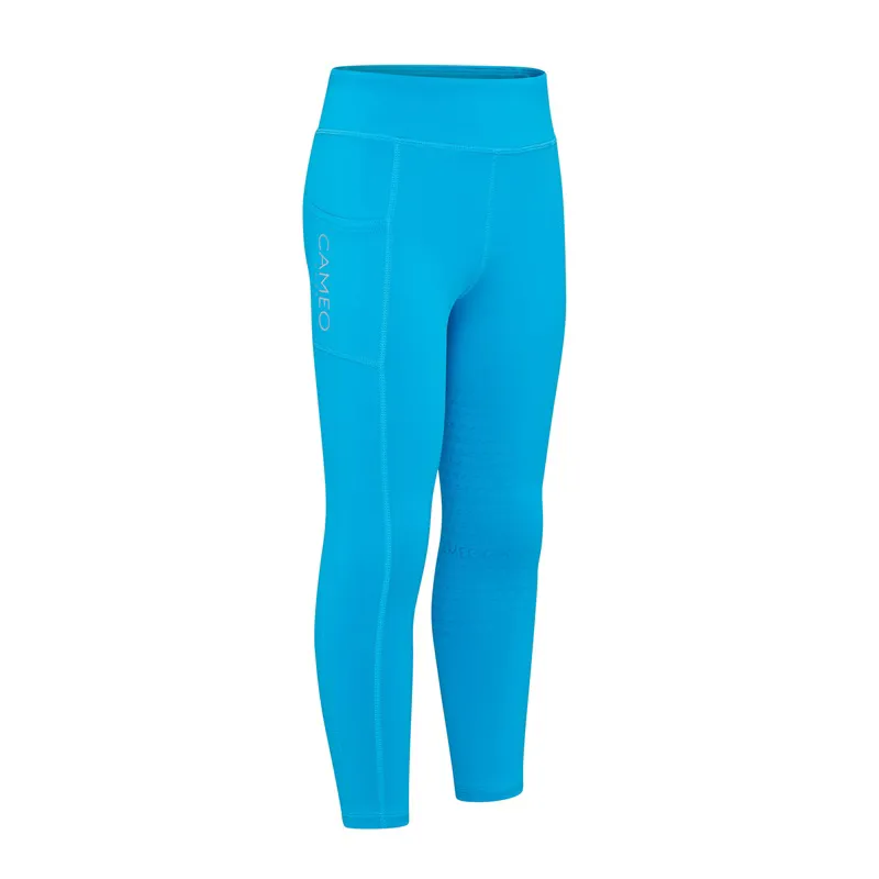 Cameo Core Collection Riding Tights Juniors in Azure