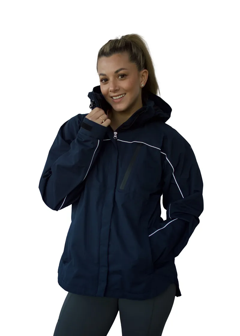 Cameo Riding Jacket Ladies in Navy-4