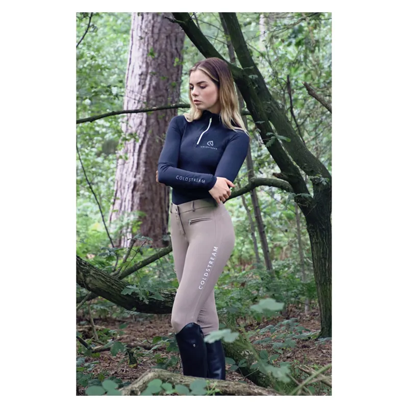 Coldstream Kilham Competition Breeches Ladies in Taupe-2