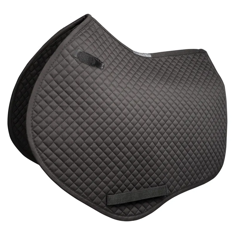 Hy Equestrian Competition Close Contact Saddle Pad in Black - WEB EXCLUSIVE