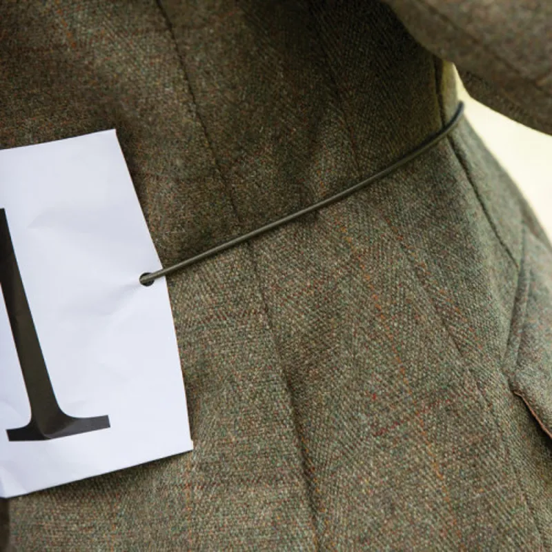 Equetech Competition Number Elastic in Green