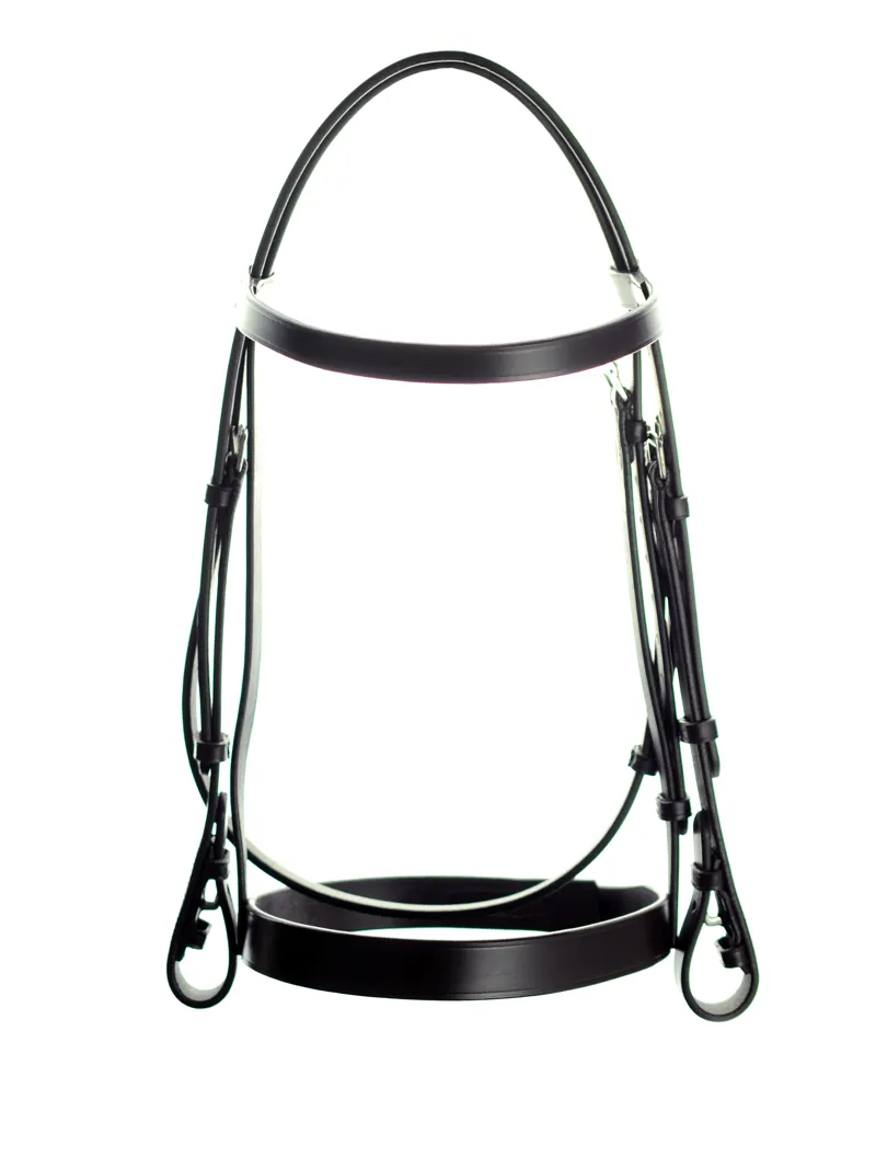 Ascot by Dever Plain Bridle in Havana