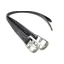 Dever Junior Wrapped Stirrup Leathers in Black