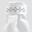 Equetech Zodiac Deluxe Ready Tied Stock in White - WEB EXCLUSIVE