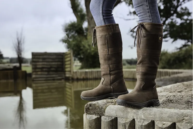 dublin waterproof river boots chocolate
