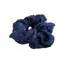 Equetech Hair Scrunchie in Navy and Cerise Polka Dot