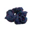 Equetech Hair Scrunchie in Navy and Red Polka Dot