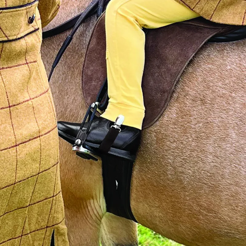 Equetech Jodhpur Clips Childs in Brown-1
