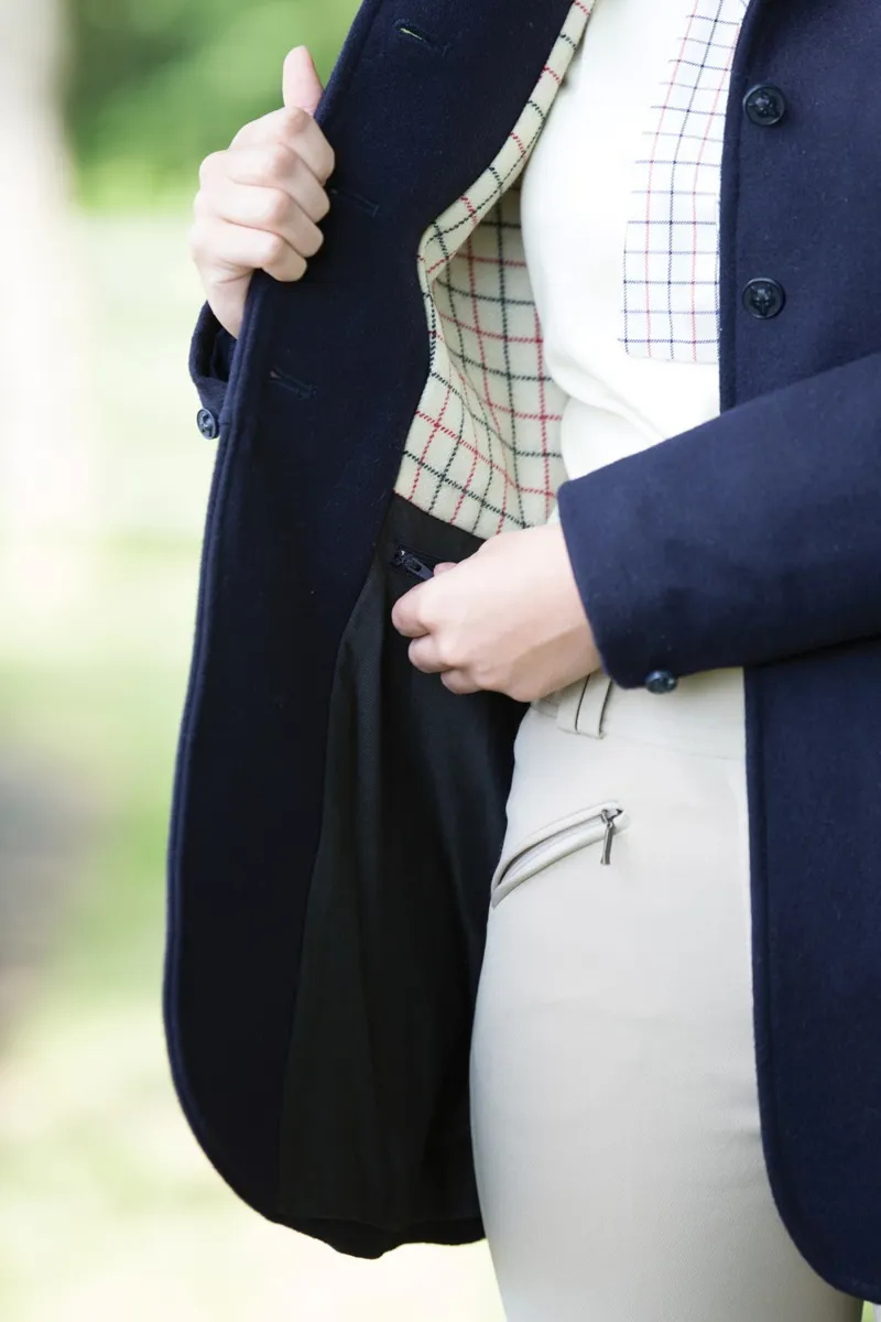 Equetech Hybrid Hunt Coat Ladies Navy
