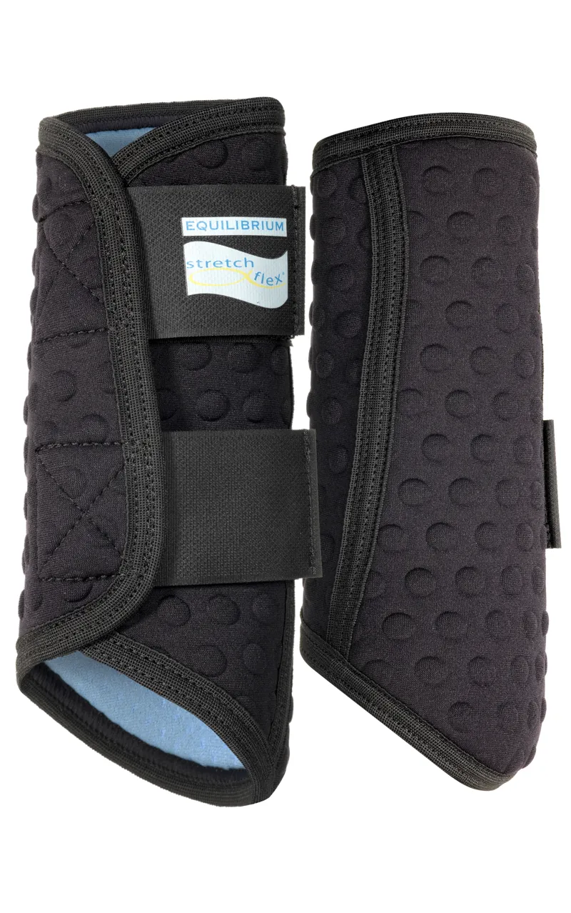 Equilibrium Stretch and Flex Flatwork Wraps in Black or White