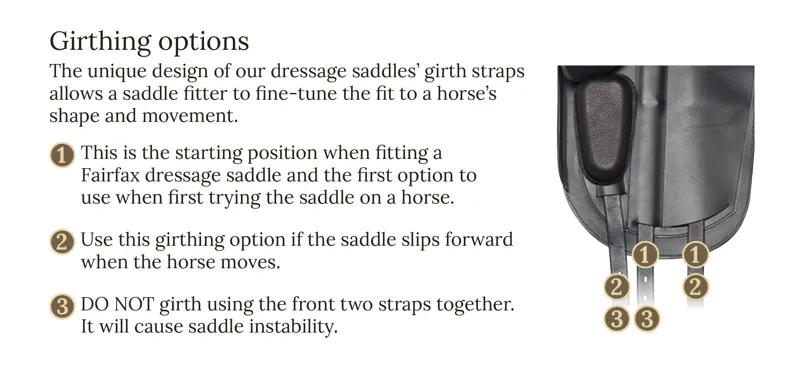 Fairfax Gareth Monoflap Dressage Saddle-1