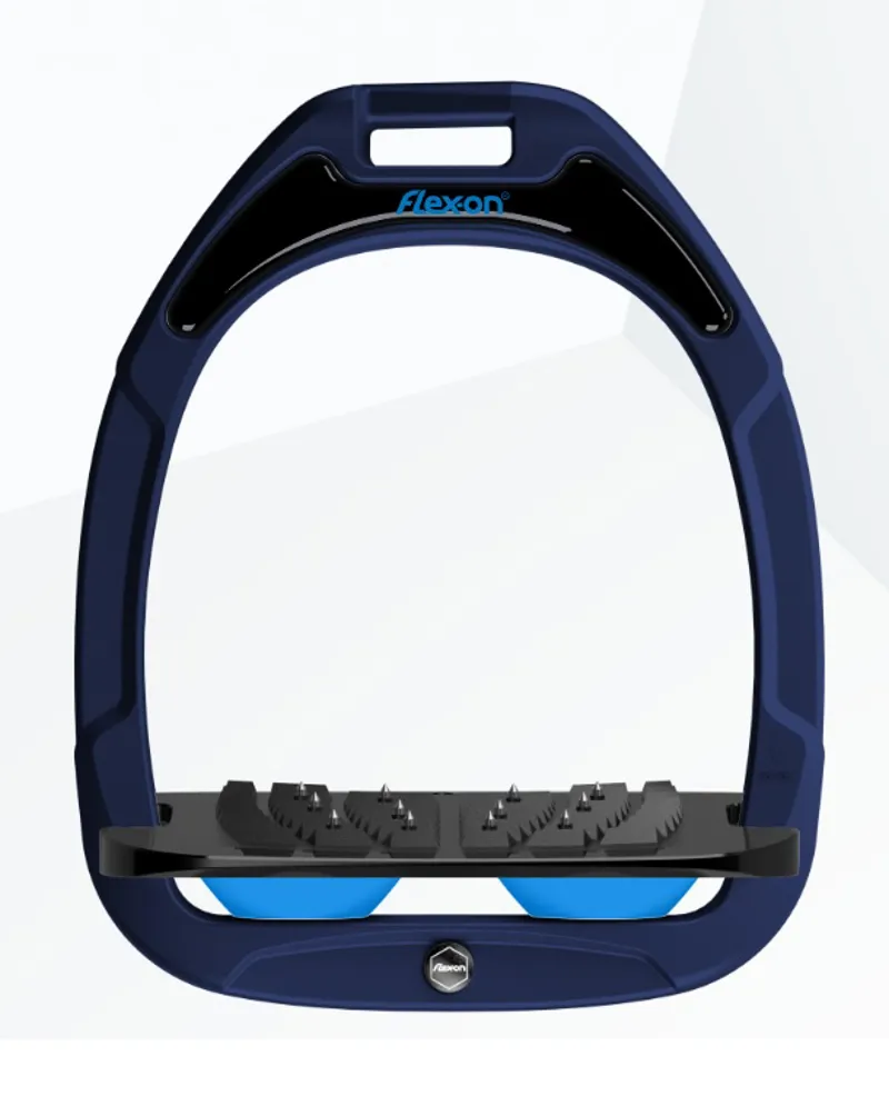 Flex-On Green Composite 2 Stirrups Inclined in Navy/Black/Light Blue