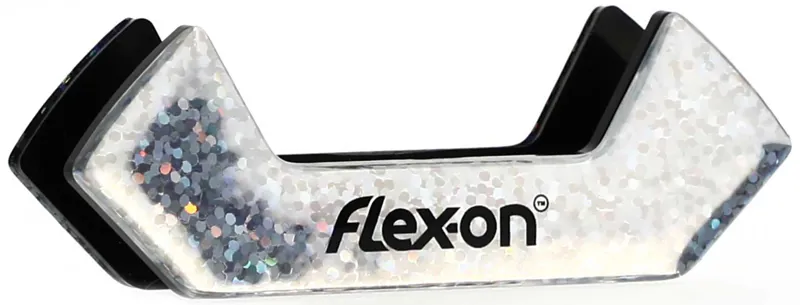 Flex-On Safe-On Magnet in Silver Glitter