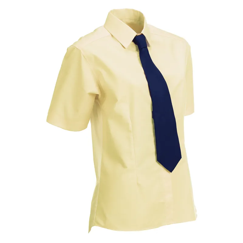 Equetech Flexion Show Shirt Ladies in Soft Yellow - WEB EXCLUSIVE