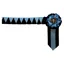 ShowQuest Goodwood Browband in Blue - WEB EXCLUSIVE