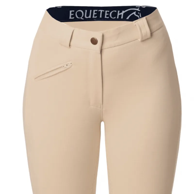 Equetech Grip Seat Breeches Ladies in Beige-1