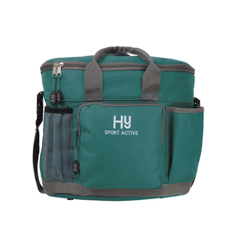 Hy Equestrian Sport Active Grooming Bag in Alpine Green