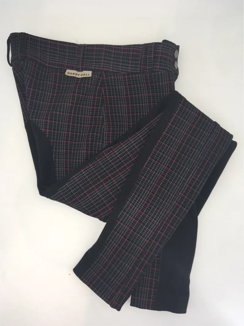 Harry Hall Queensbury Jodhpurs Ladies Long in Black