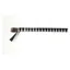 ShowQuest Hexham Browband in Black/White - WEB EXCLUSIVE