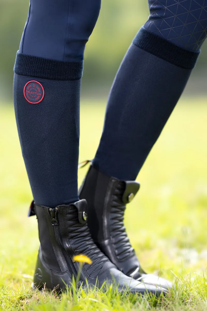 HKM Aruba Socks Ladies in Navy-1