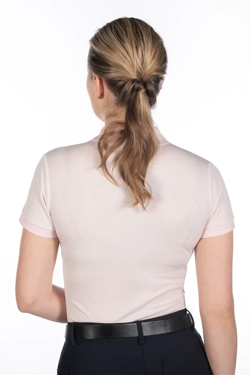 HKM Catherine Polo Shirt Ladies in Light Rose-3