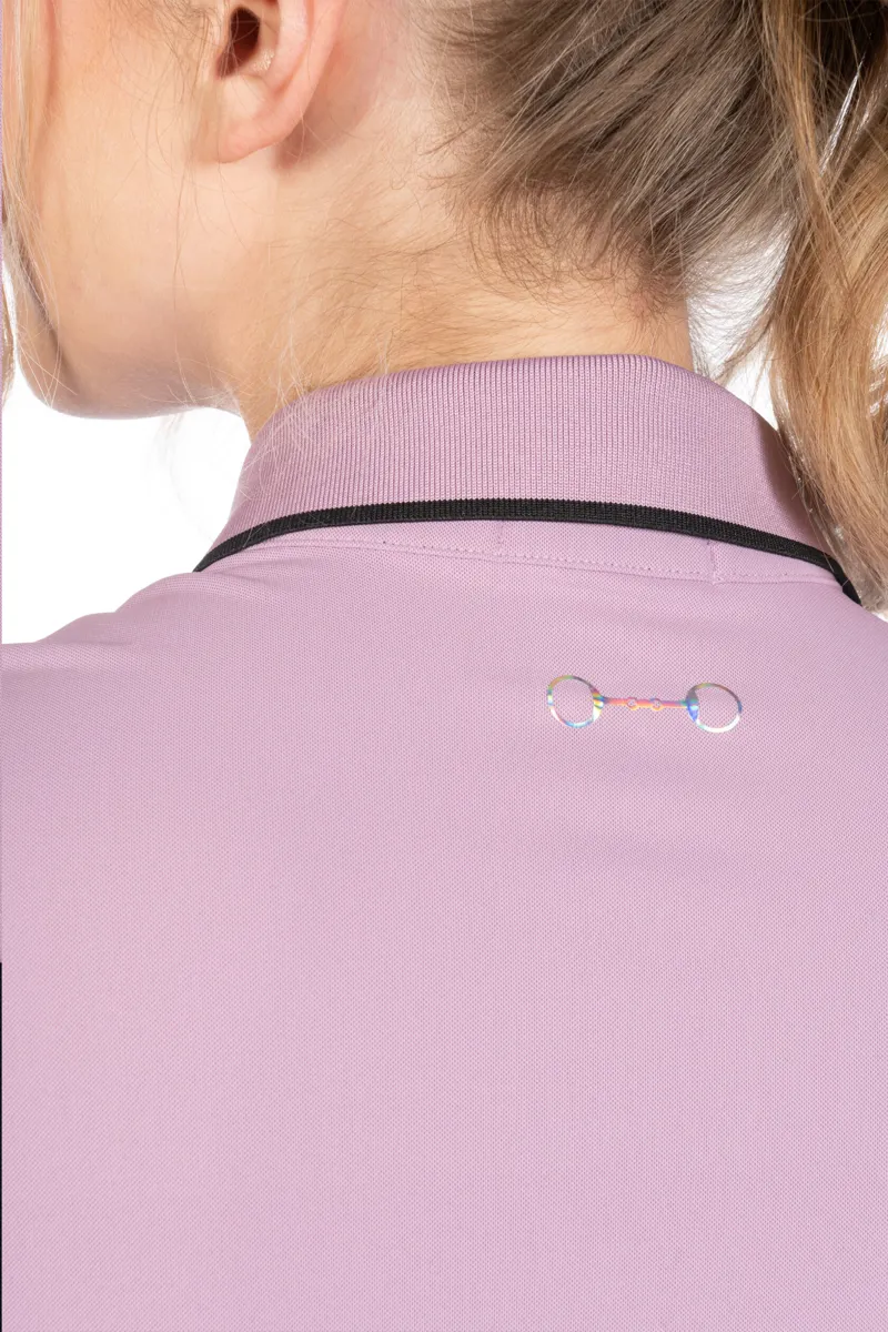 HKM Harbour Island Polo Shirt Ladies in Light Lilac-5