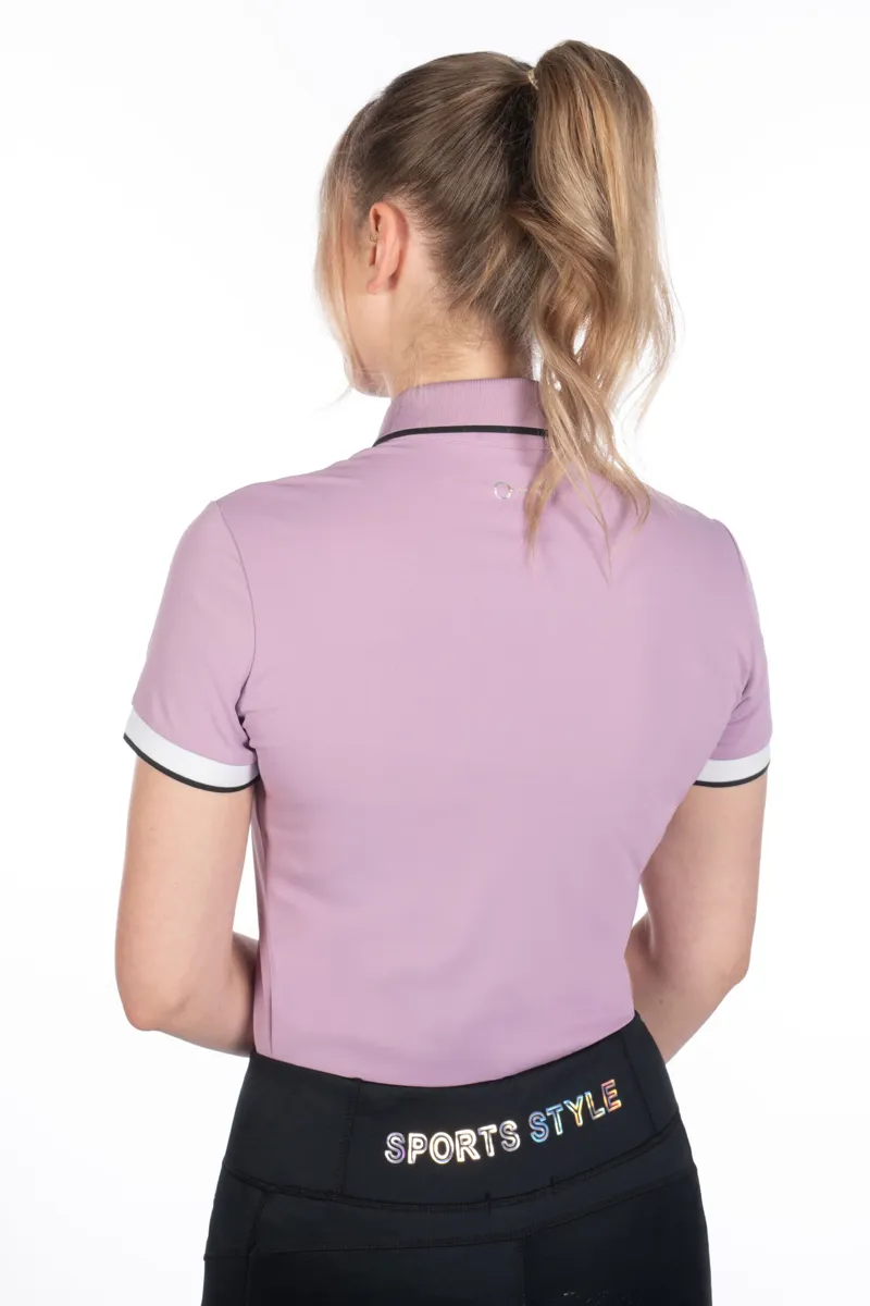 HKM Harbour Island Polo Shirt Ladies in Light Lilac-4
