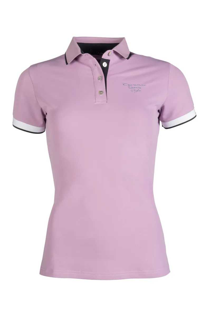 HKM Harbour Island Polo Shirt Ladies in Light Lilac