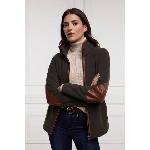 Pikeur Sports Fleece Jacket Ladies in Soft Taupe
