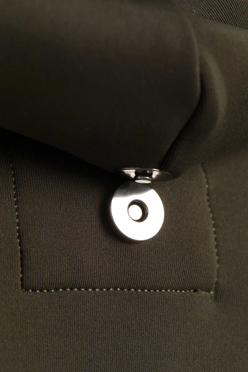 Holland Cooper Crystal Training Hoodie Ladies in Heritage Khaki-4