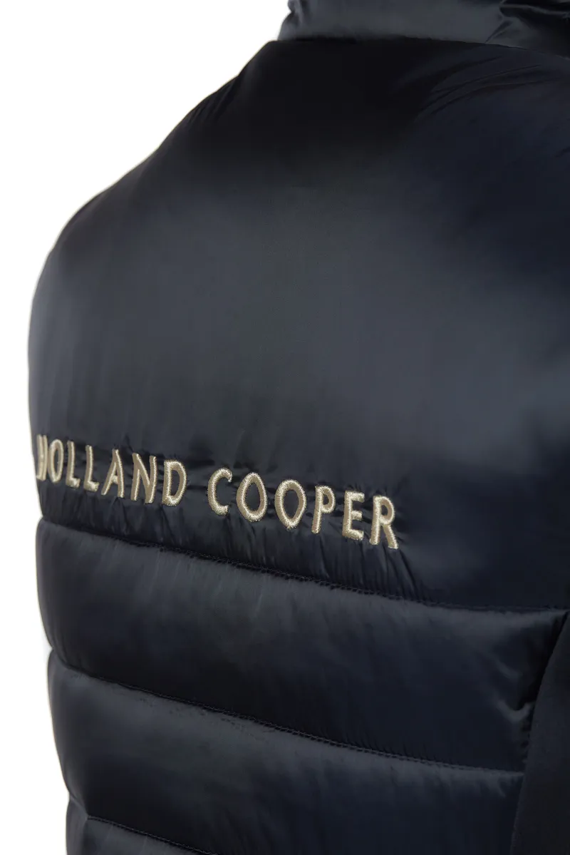 Holland Cooper Hybrid Gilet Ladies in Ink Navy-3