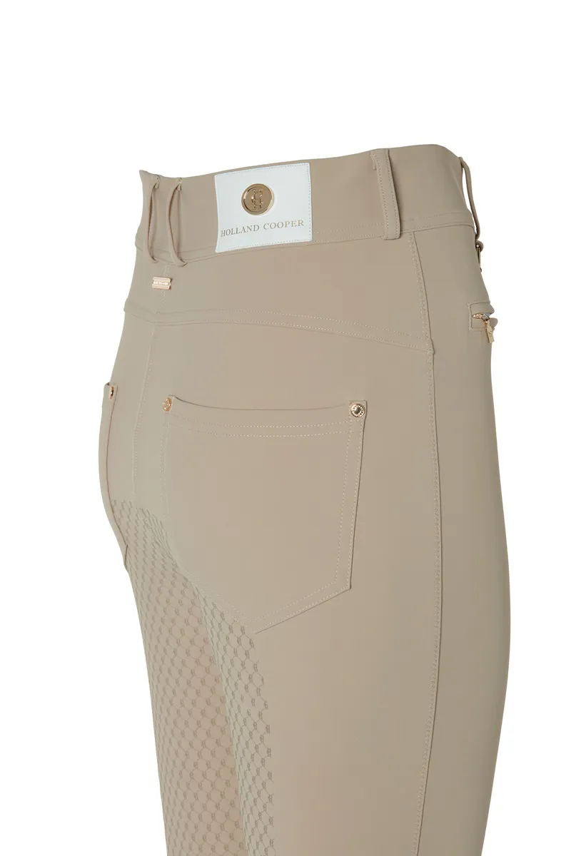 Holland Cooper Windsor Event Breeches Ladies in Stone-4