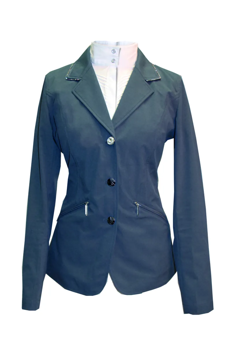 Horseware Embellished Competition Jacket Ladies Grey-1