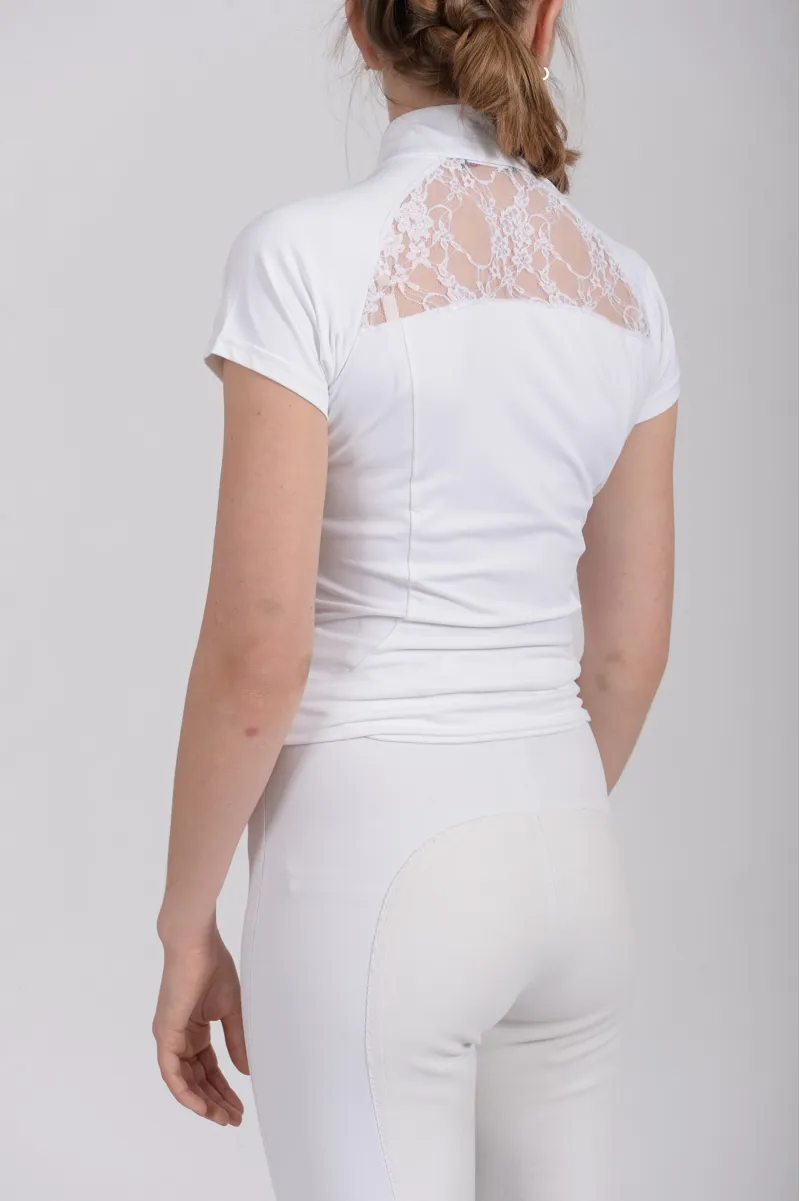 Horseware Sara Competition Shirt Ladies White