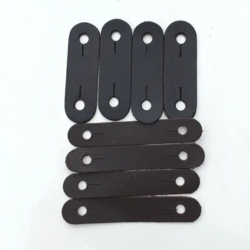 Hucklesby Peacock Leathers in Black