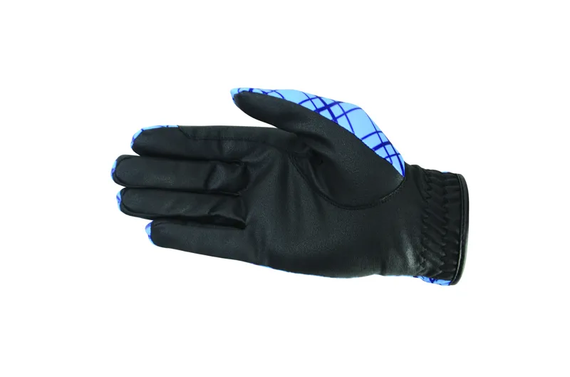 Hy5 Lightweight Printed Riding Gloves in Blue-1