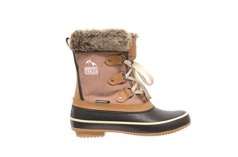 HyLAND Short Mount Blanc Winter Boots Ladies in Tan