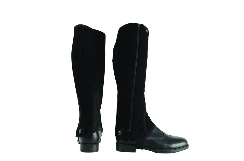 Hy LAND DURHAM CHILDS Jodhpur Boot Leather Boys or Girls Black or Brown 11-3 