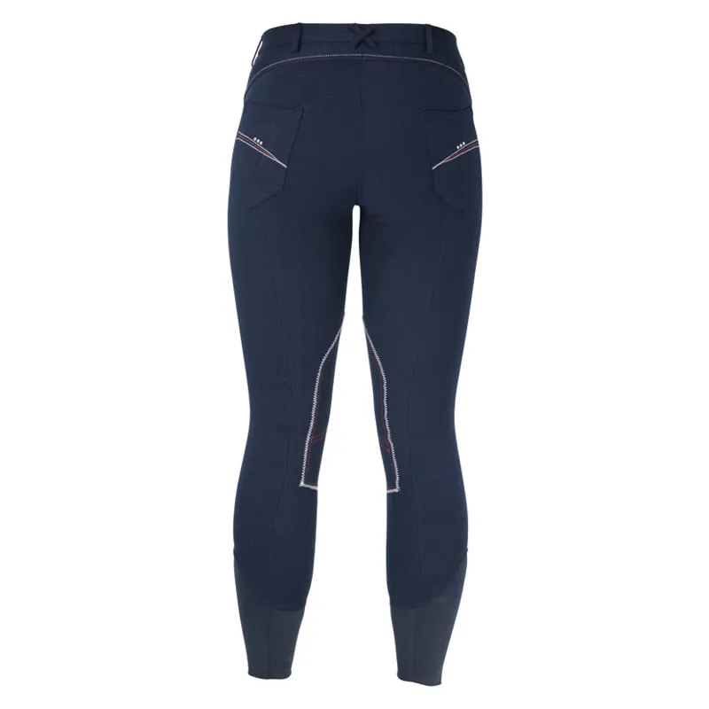 HyPERFORMANCE Diamante Breeches Ladies in Navy-3