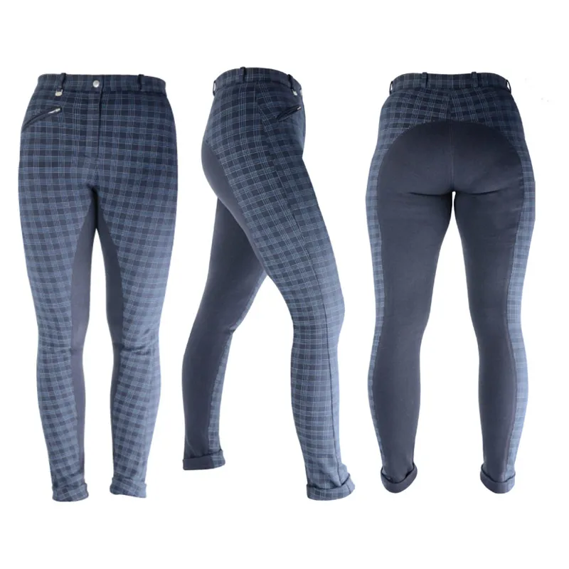 HyPERFORMANCE Harby Jodhpurs Ladies in Navy-2