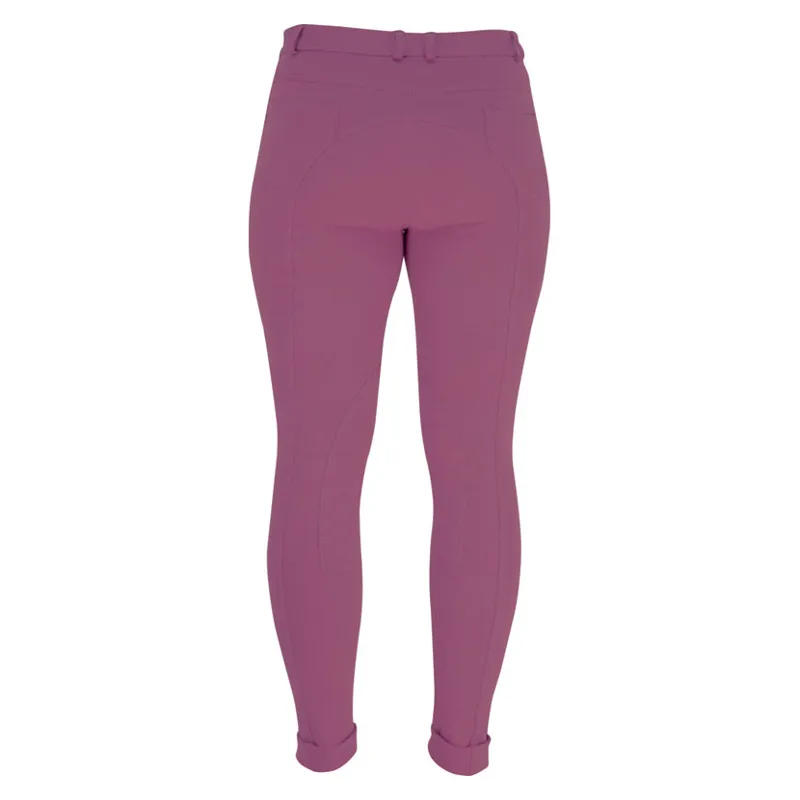 HyPerformance Melton Jodhpurs Ladies Plum-2