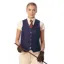 Equetech Ladies Jacquard Classic Waistcoat in Navy - WEB EXCLUSIVE