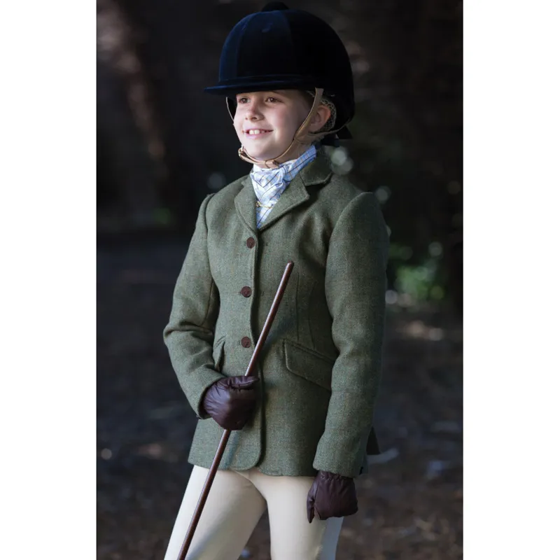 Equetech Junior Claydon Tweed Riding Jacket - WEB EXCLUSIVE-3