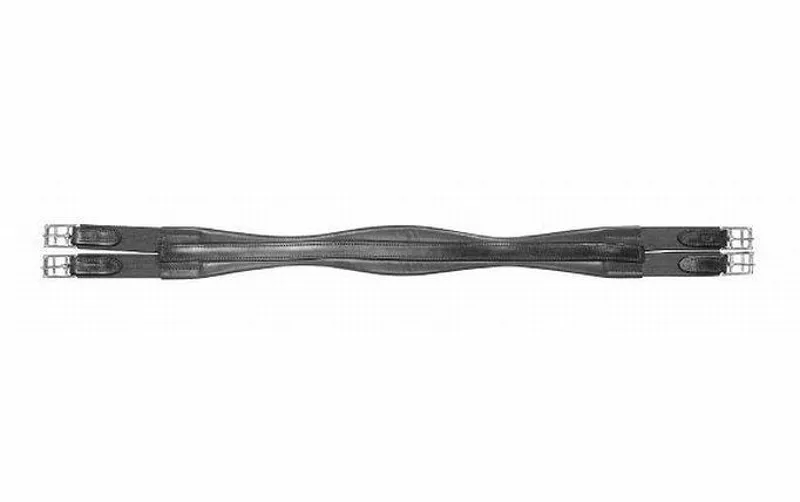 Jeffries Double Elastic Atherstone Leather Girth